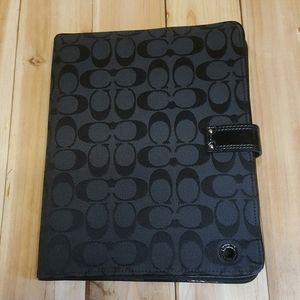 COACH TABLET CASE BLACK IPAD